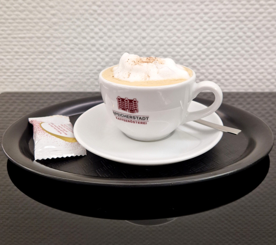 Kaffee für Kundinnen und Kunden im Haarstudio Franziska Raak